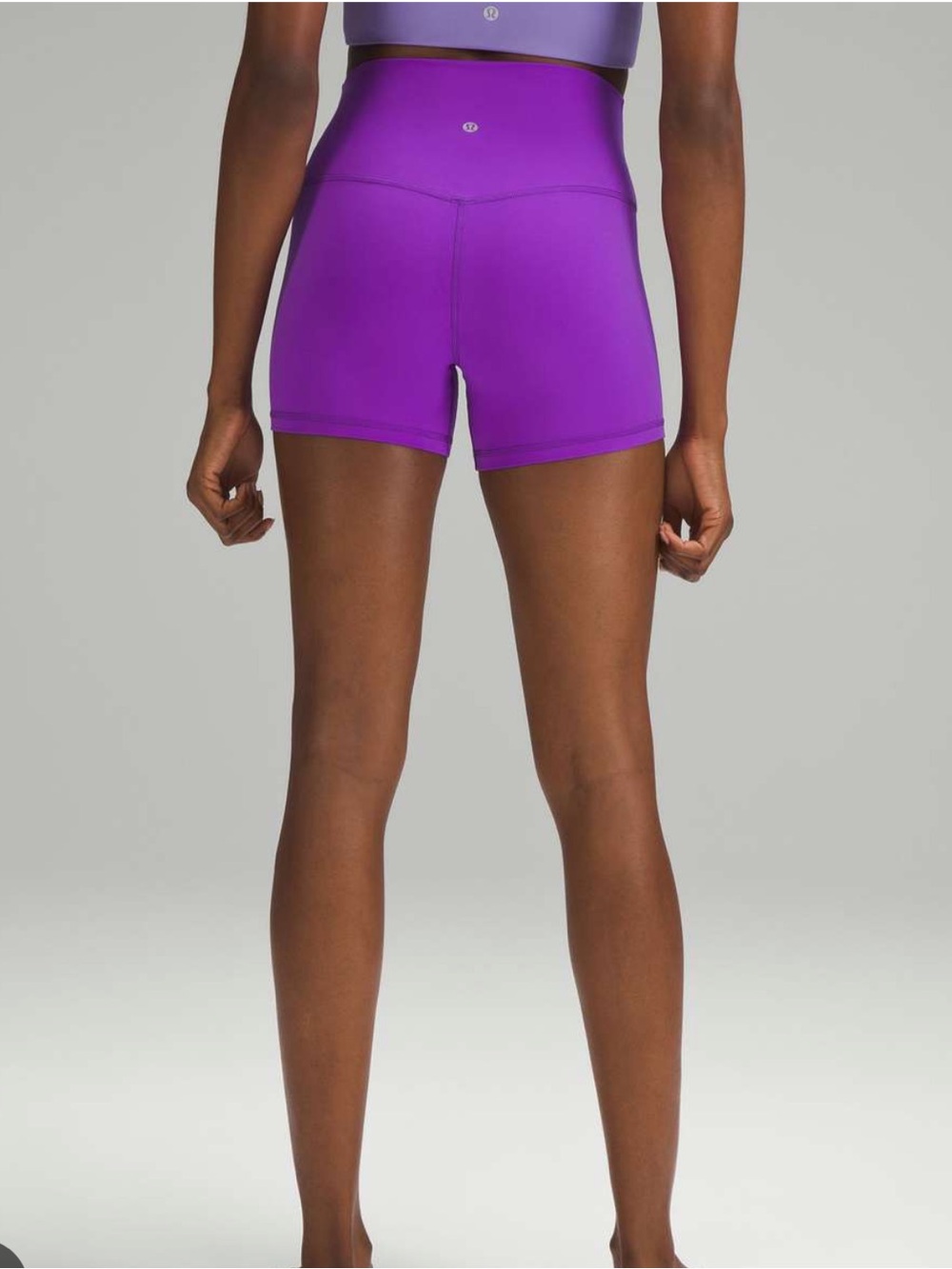 lululemon Align High-Rise Shorts 4” - Purple